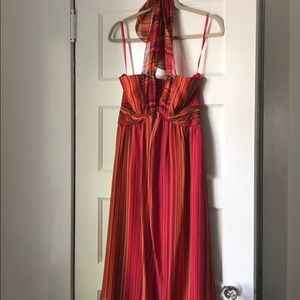 Kay Unger Halter tie neck dress!